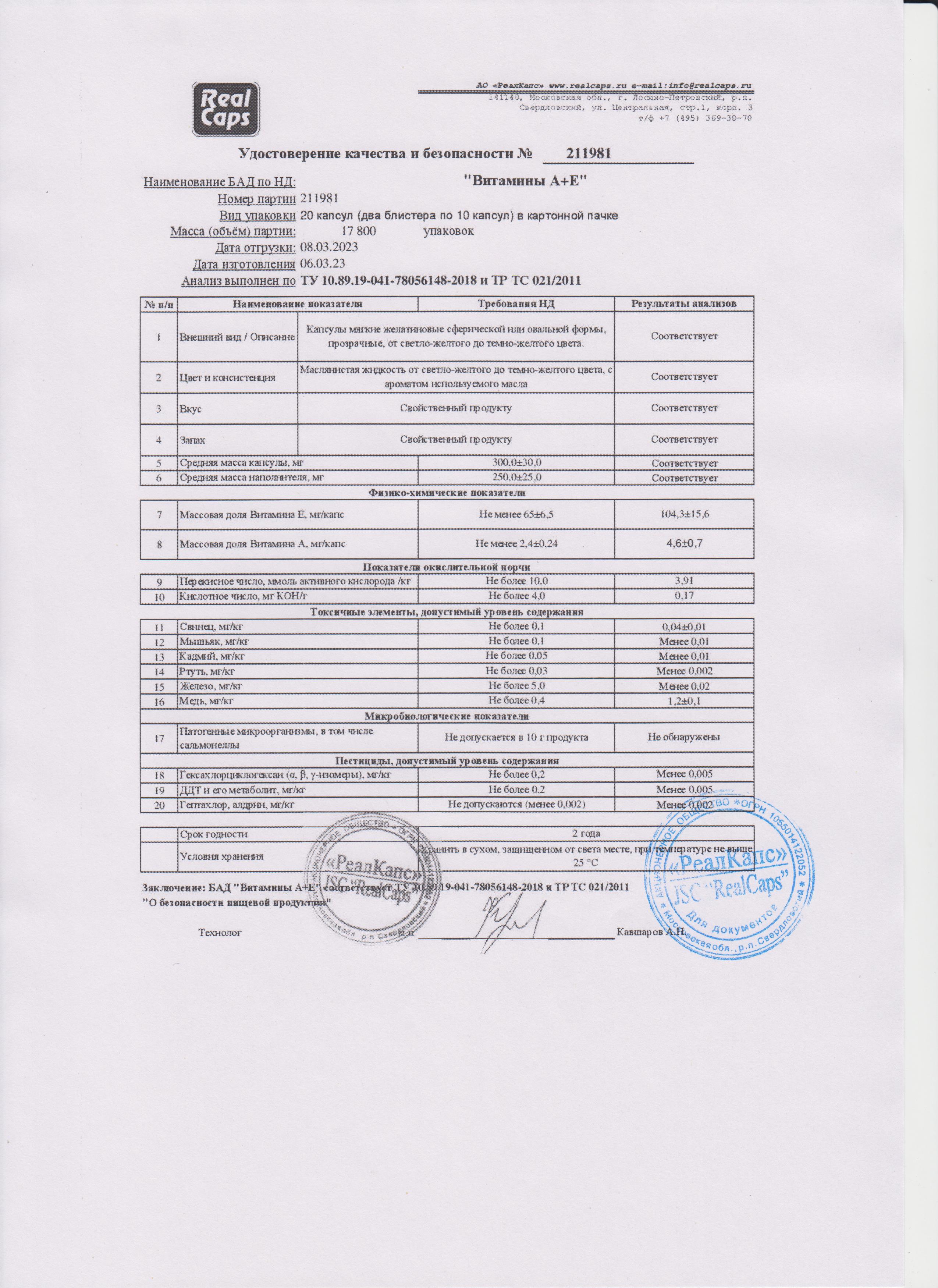 Паспорт №032023